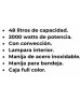 HORNO ELEC. MAGICLICK 48L 2000W
