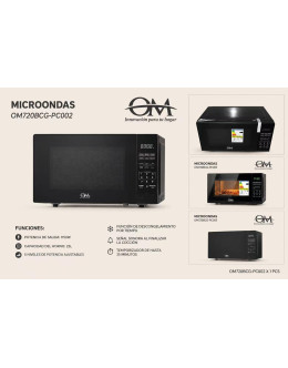 HORNO MICROONDAS 20L DIGITAL OM 002