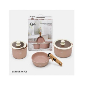 OLLAS 6 PCS DESMONTABLES OM