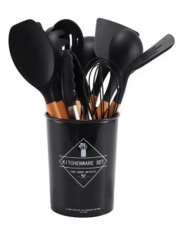 SET UTENSILLOS SILICONA 12PCS 007 GENTIL SET UTENSILLOS SILICONA 12PCS 007 GENTIL