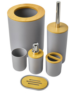 SET DE BANO 6 PCS GENTIL 0156