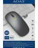 MOUSE INALAM. USB RECARG C/LUZ 07