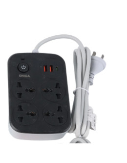 ALARGUE 2M 4 ENTR 2USB 1 TIPO C s-202