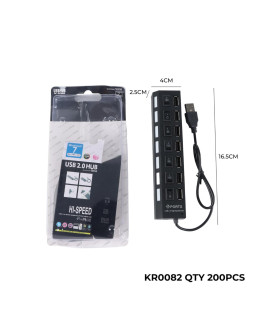 ALARGUE USB HUB 7 PUERTOS 082