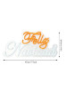 CARTEL NEON LED 679 FELIZ NAVIDAD 45X24