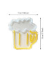 CARTEL NEON LED 693 JARRA CERVEZA 27X35