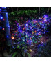 LUZ 100 LED SOLAR MULTICOLOR CABLE VERDE 10 M 499
