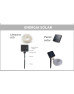 MANGUERA 100 LED BLANCO FRIO 10 M 500 SOLAR