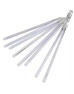 TIRA LED LLUVIA 8 PCS 50CM BLANCO FRIO 546B
