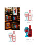 CARTEL NEON LED COPA Y VINO
