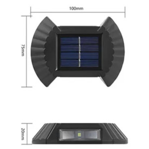 APLIQUE PARED SOLAR 2 PCS 109 APLIQUE PARED SOLAR 2 PCS 109