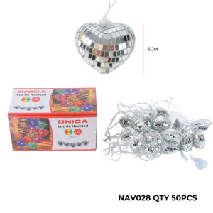 LUZ 16L VIDRIO CORAZON NAV 028 LUZ 16L VIDRIO CORAZON NAV 028