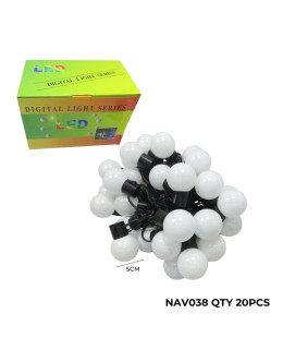LAMP GUIRNALDA 40L 10M BLANCO NAV 038 LAMP GUIRNALDA 40L 10M BLANCO NAV 038