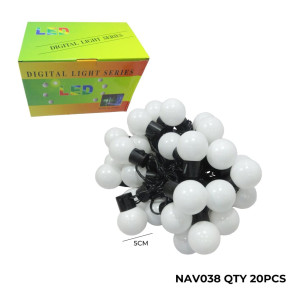 LAMP GUIRNALDA 40L 10M BLANCO NAV 038 LAMP GUIRNALDA 40L 10M BLANCO NAV 038
