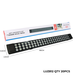 LAMP TUBO LED 60CM 72L 812 NEGRO FR LAMP TUBO LED 60CM 72L 812 NEGRO FR
