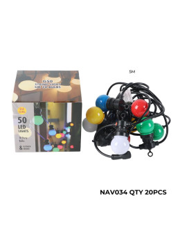 LAMP GUIRNALDA 5M 10L RGB NAV34