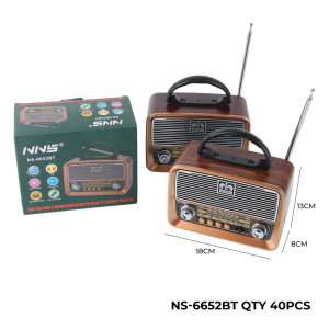 RADIO RETRO NS RECARG 6652BT