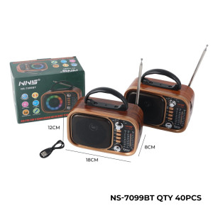 RADIO RETRO NS RECARG 7099BT