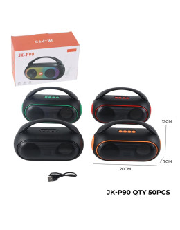 PARL.RECARG C/LUZ MANIJA BT/USB P90
