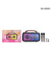 BAFLE ONICA 001 BT/USB 2X6.5 C/2 MIC INAL