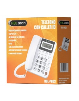 TELEFONO DE MESA C/ID/DISPLAY LCD/MEMORIA  HBL-03
